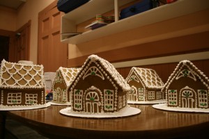 Gingerbread houses 2009 001